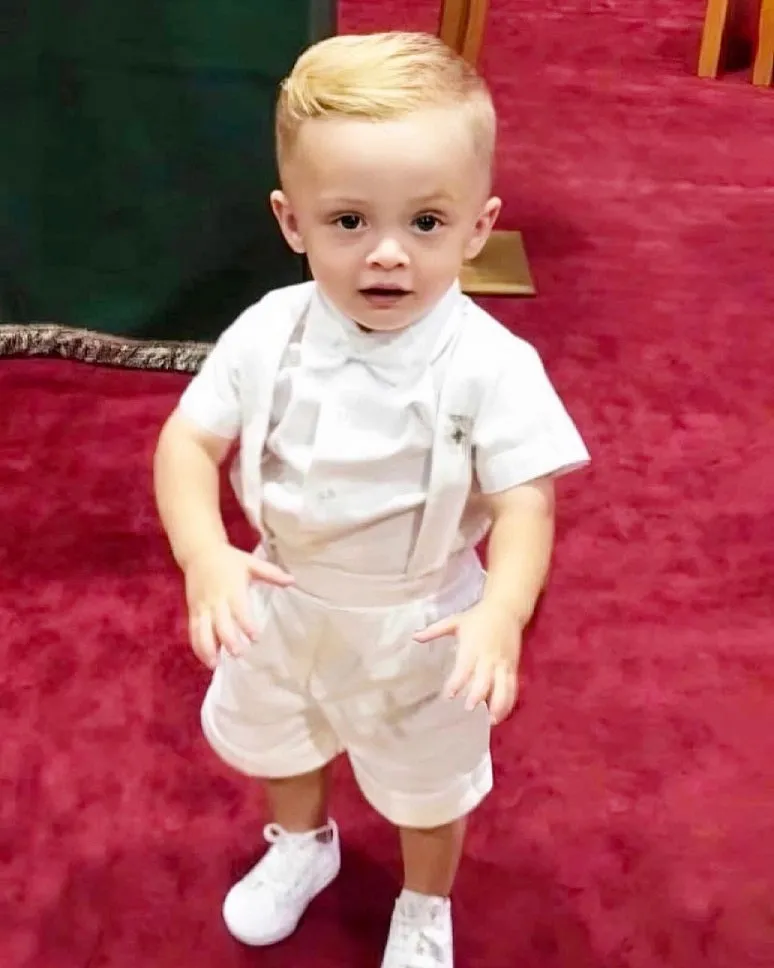 Blake - Baby Boys Baptism Christening Outfit