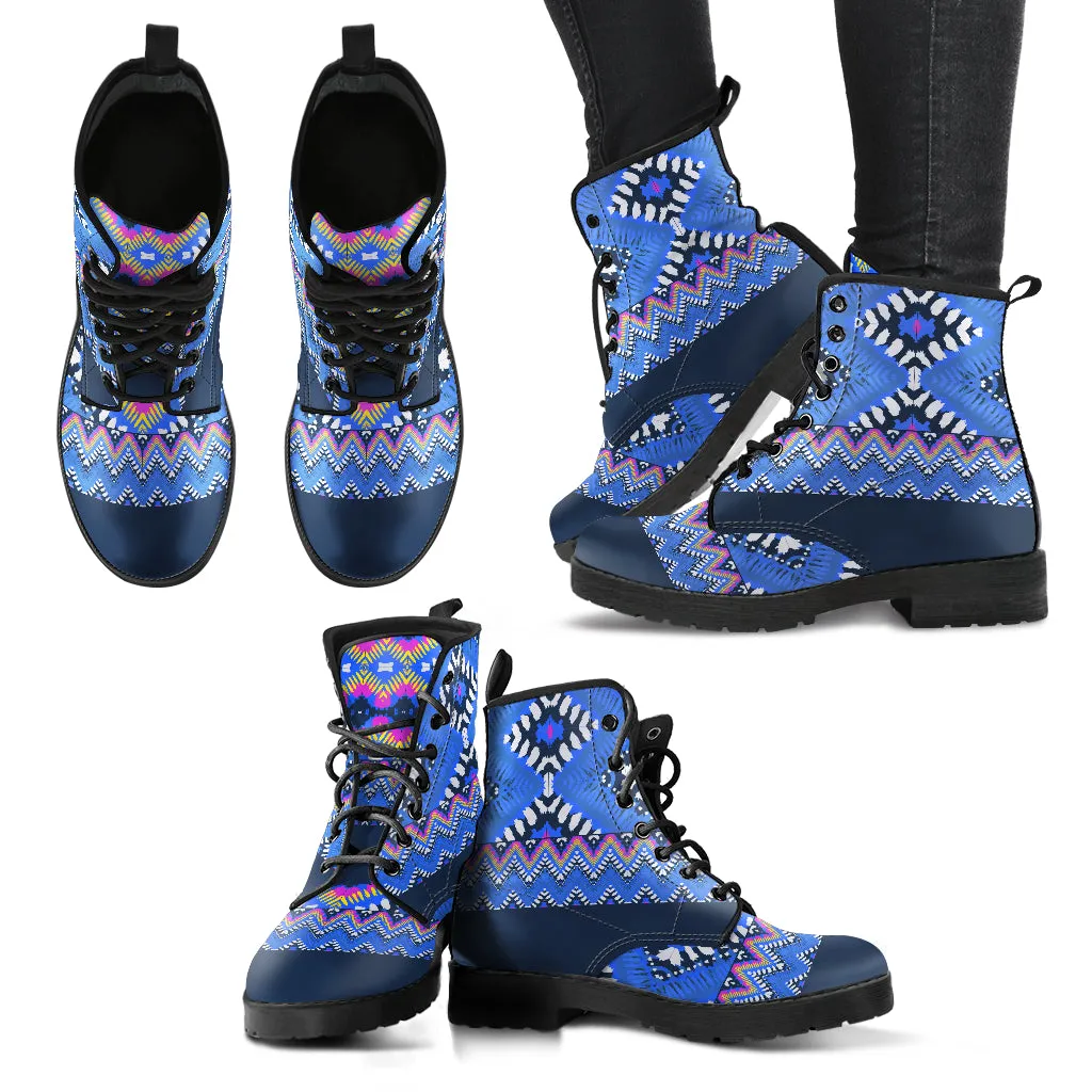 Bohemian Pattern Handcrafted Boots