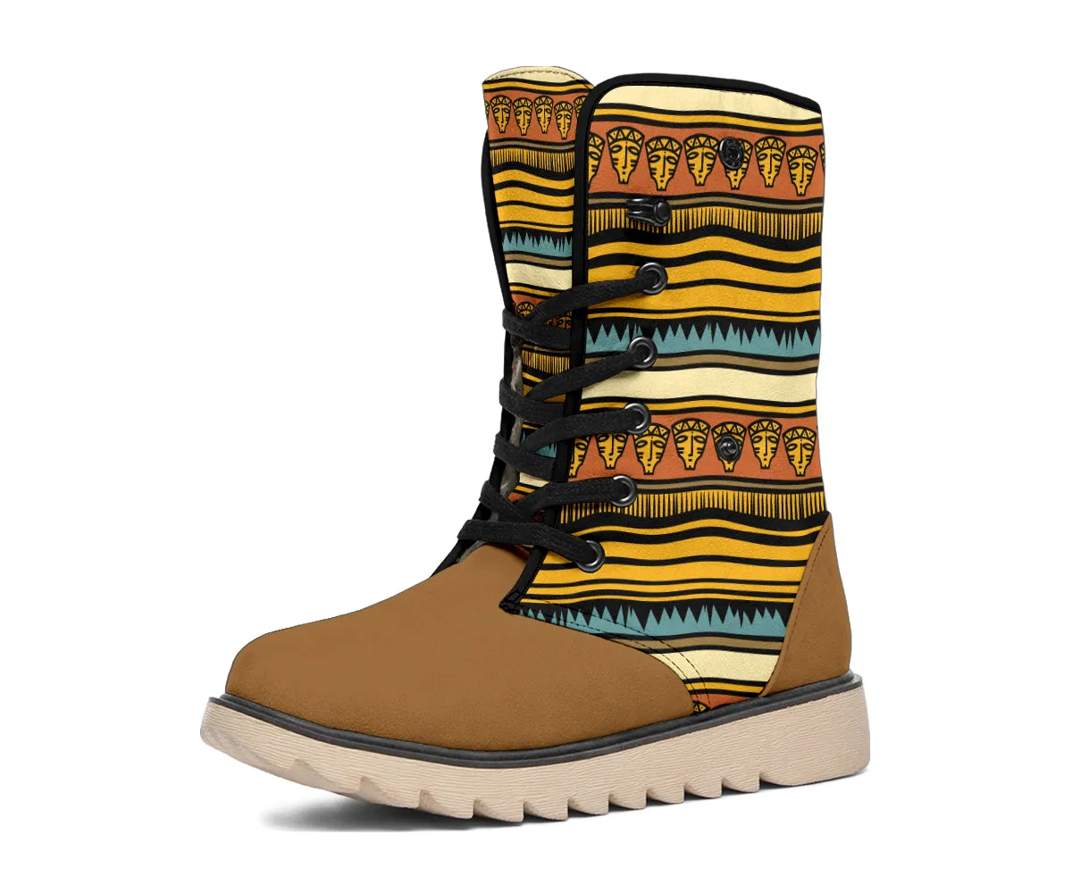 Bohemian Tribal Polar Boots