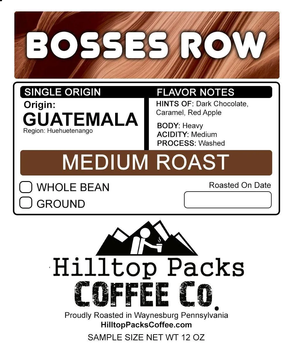 Bosses Row - Medium Roast