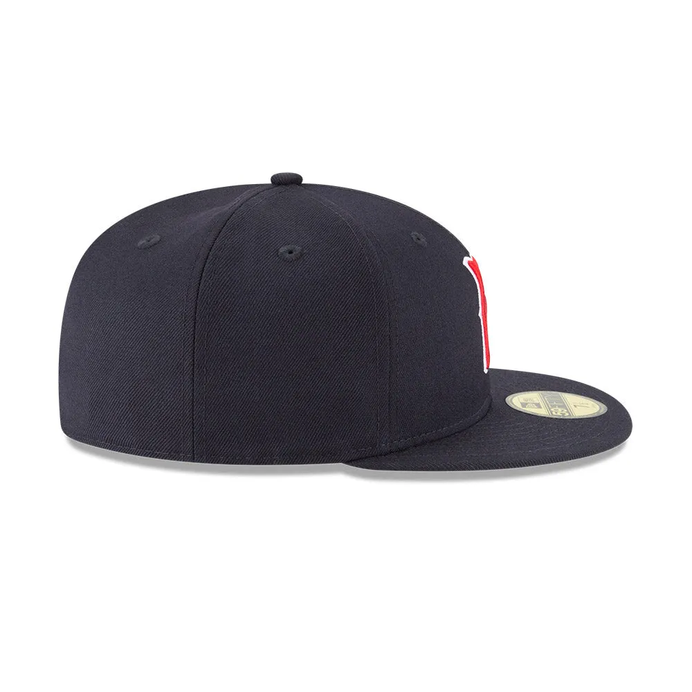 Boston Red Sox New Era 1946 Cooperstown Collection Wool - 59FIFTY Fitted Hat - Navy