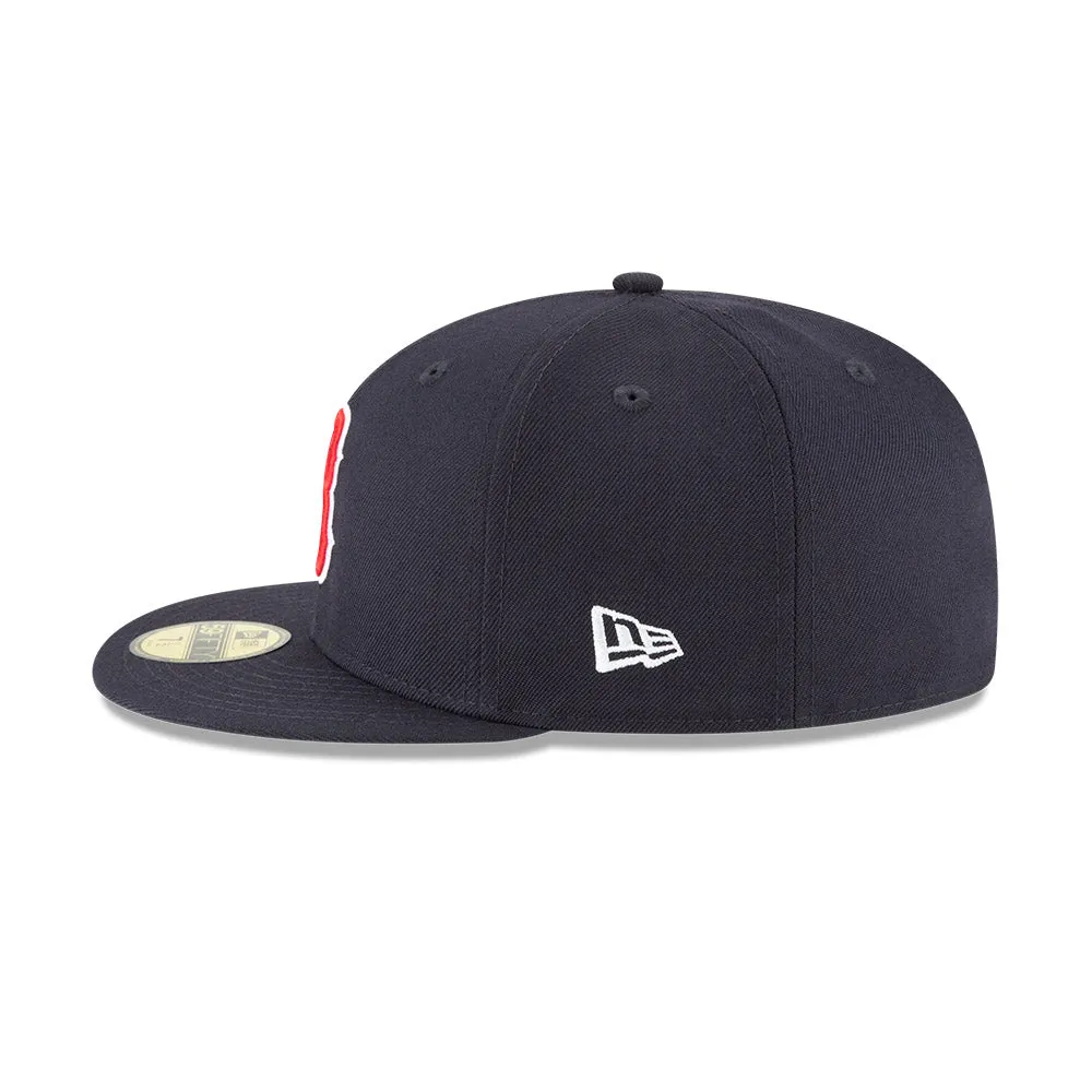 Boston Red Sox New Era 1946 Cooperstown Collection Wool - 59FIFTY Fitted Hat - Navy