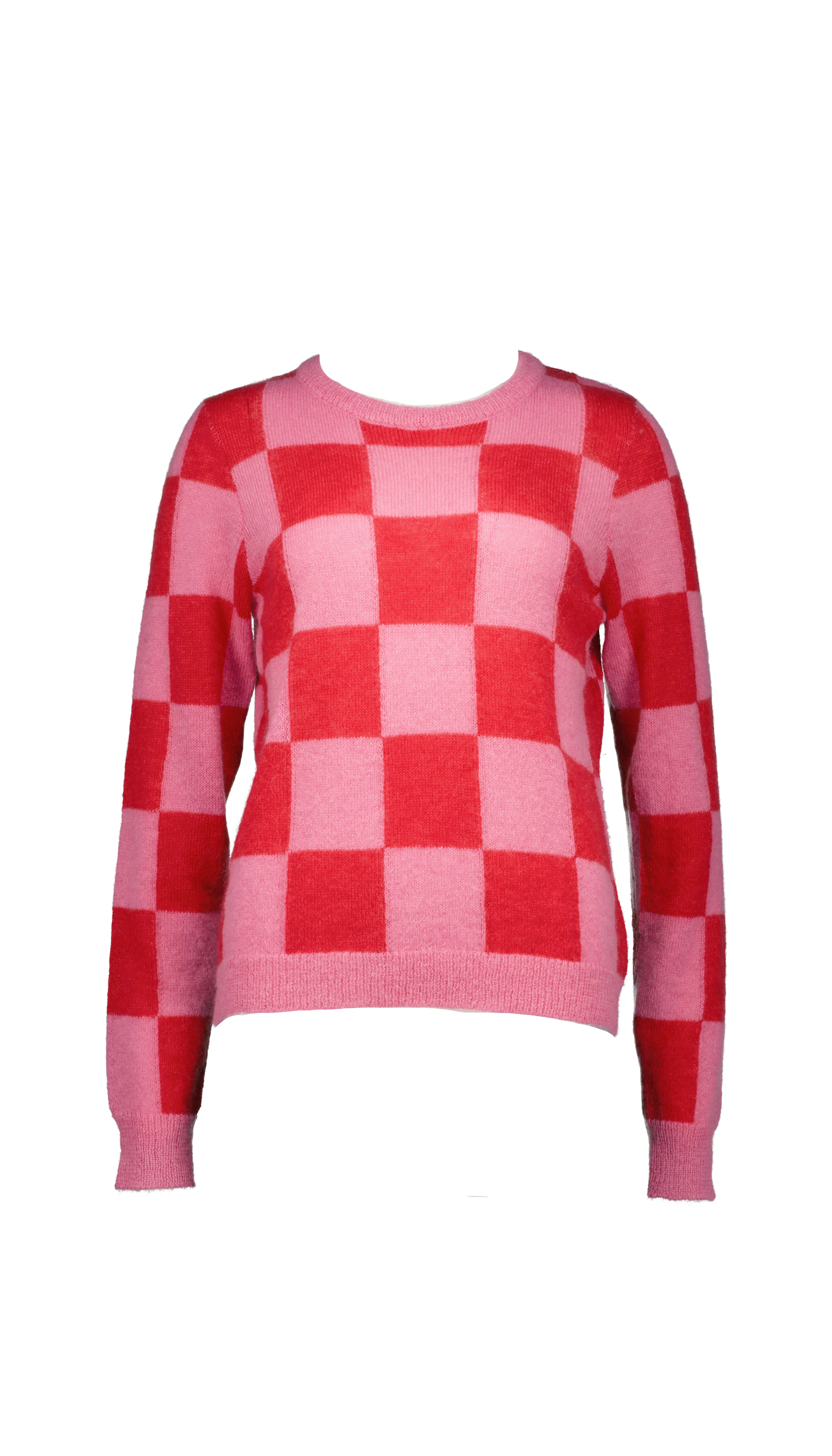 Box Jumper | Red Check