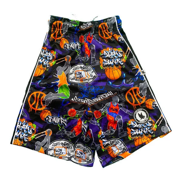 Boys Graffiti Streetball Short