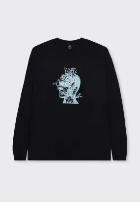 Brain Roots Long Sleeve - black