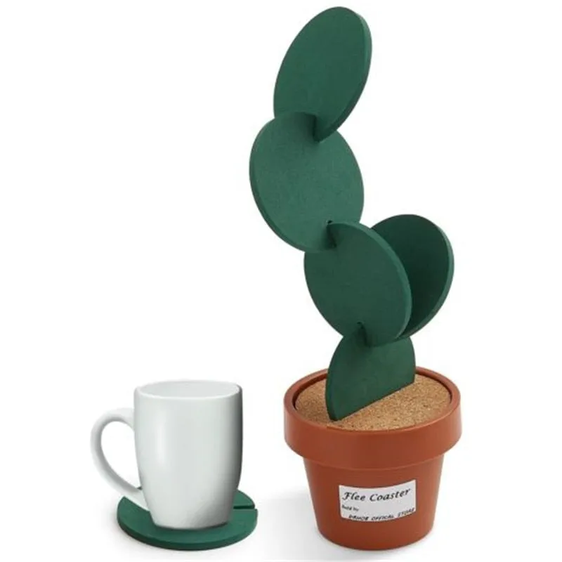 Cactus Coaster Set