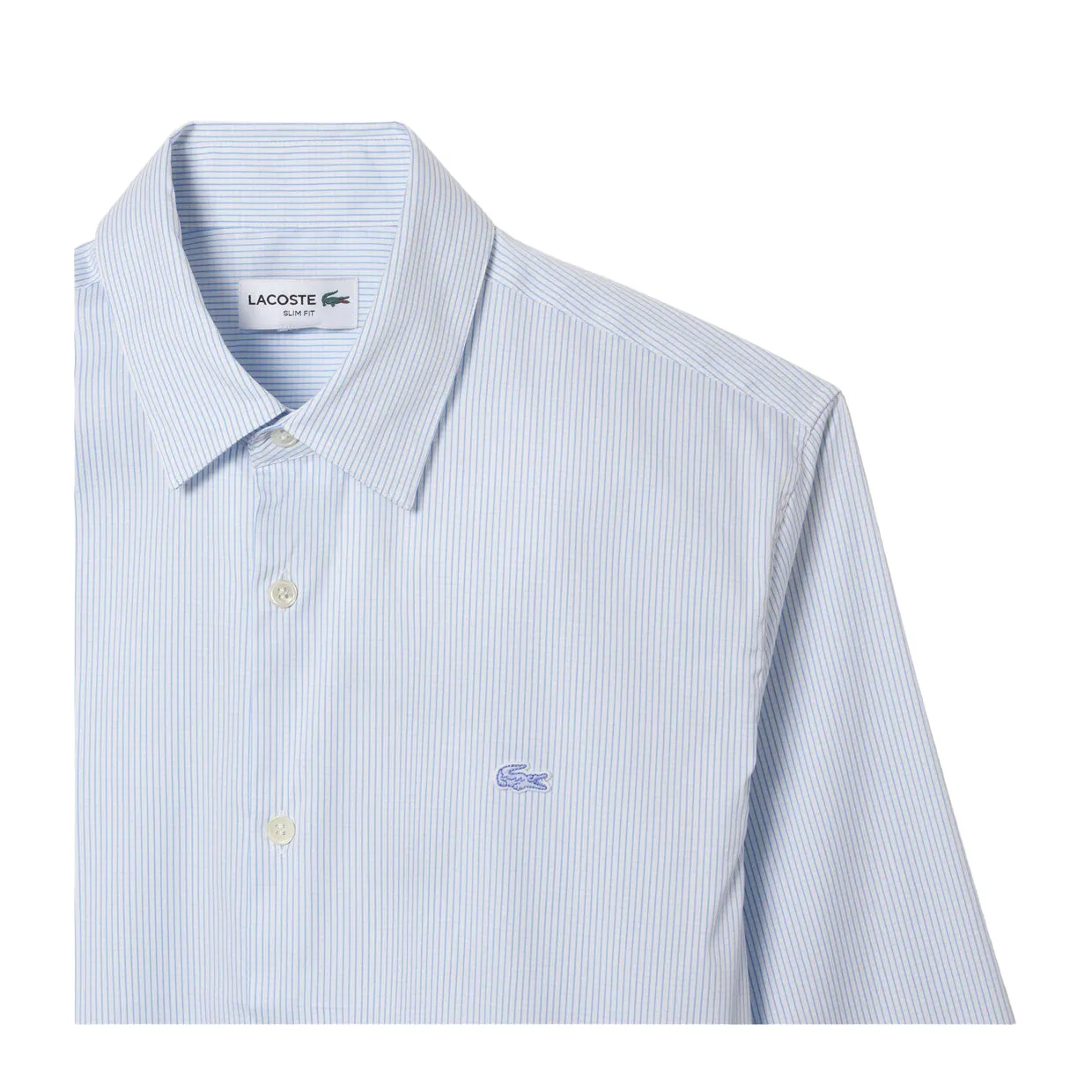 Camicia Uomo Lacoste A Quadri Bianco / Blu / Azzurro