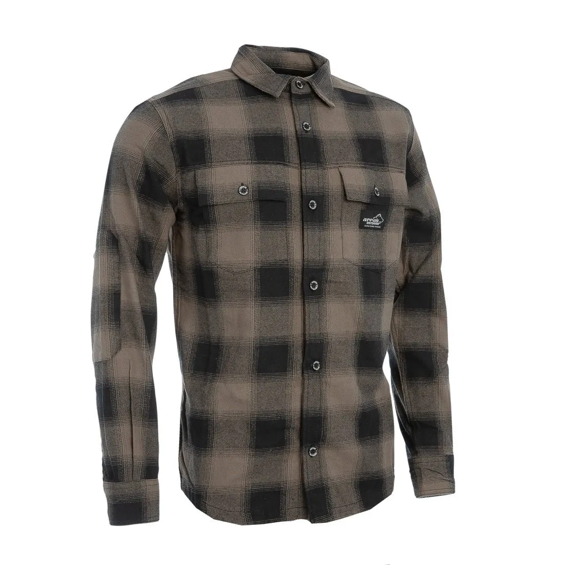 Canada Flannel Long-Sleeve Men's (Brown)