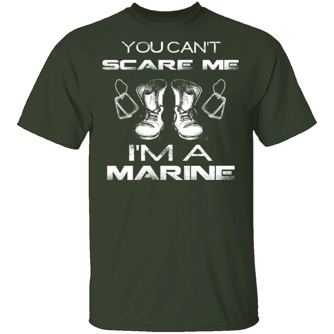 Can't Scare A Marine T-Shirt