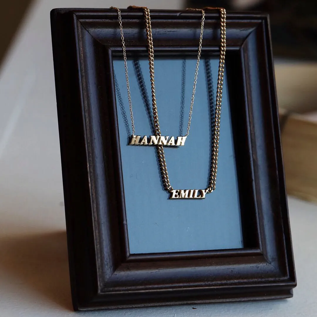 Carmella Name It Necklace