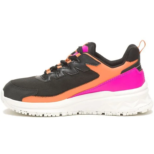 CAT Women's Streamline Runner CCT Original Work Shoe - Black/Pink - P91495