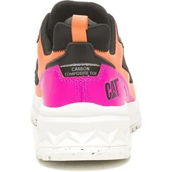 CAT Women's Streamline Runner CCT Original Work Shoe - Black/Pink - P91495