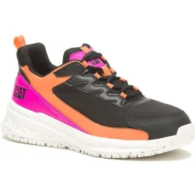 CAT Women's Streamline Runner CCT Original Work Shoe - Black/Pink - P91495