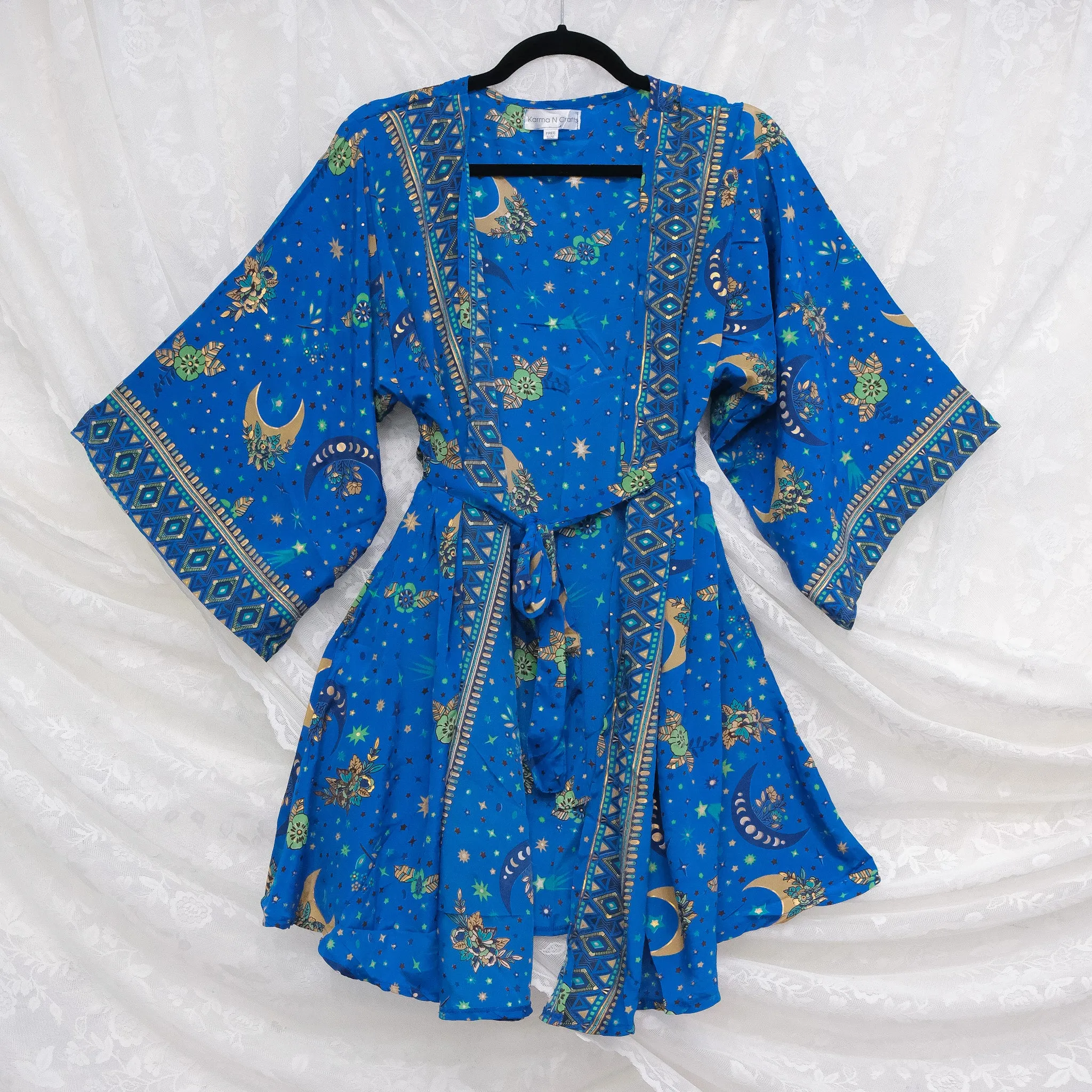 Celestial Short Boho Kimono