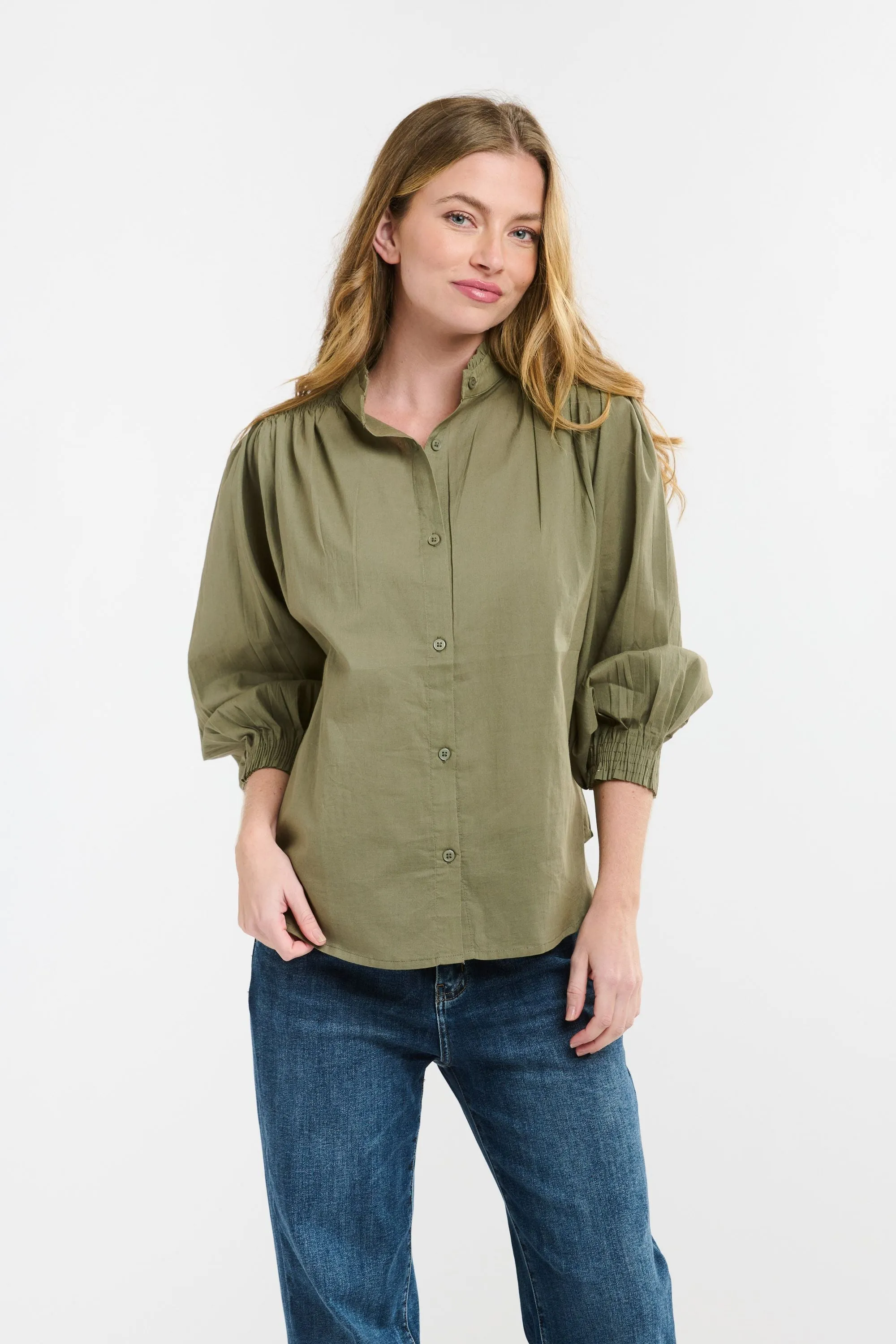 Clara Shirt - Khaki