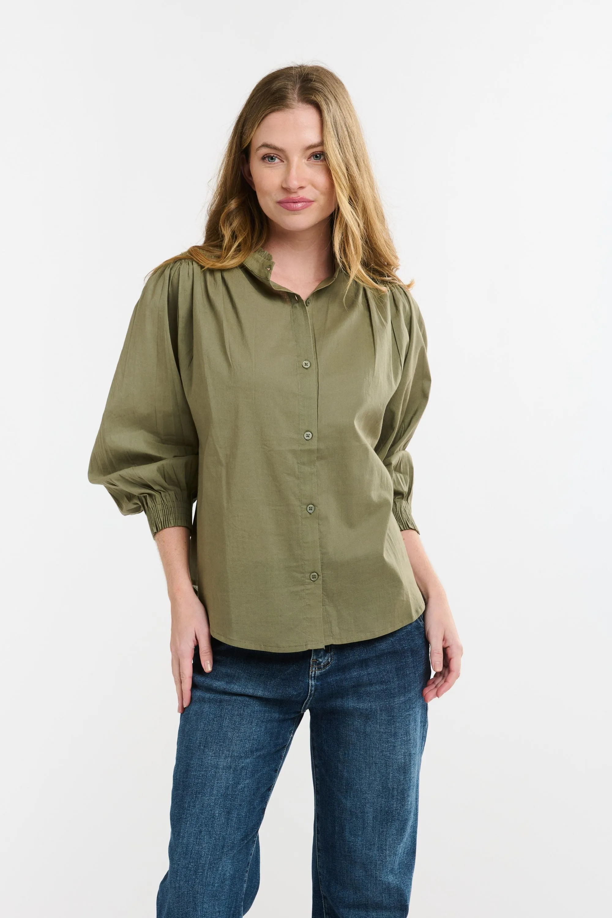 Clara Shirt - Khaki