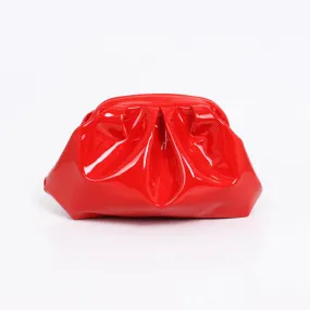 cloud clutch - red