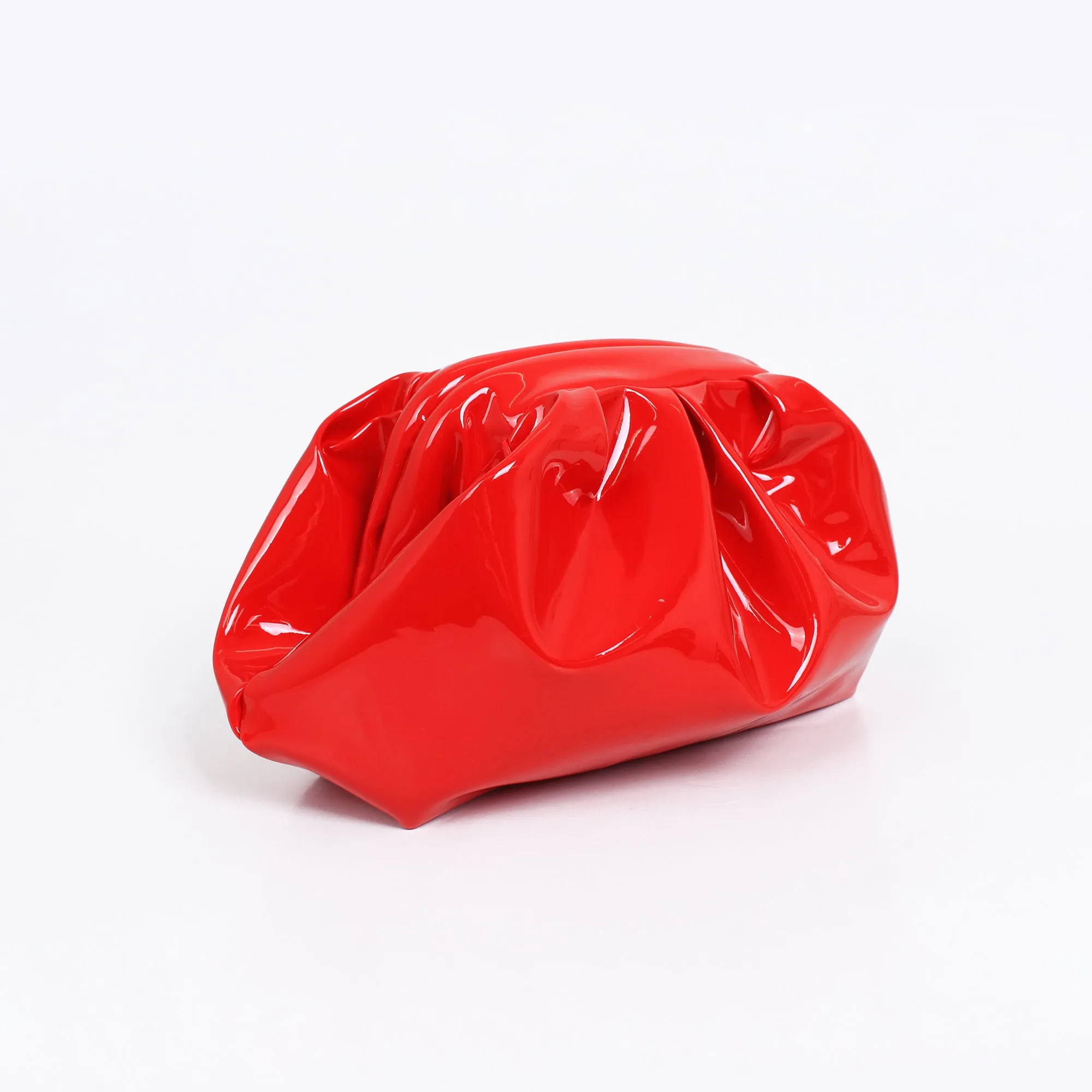 cloud clutch - red