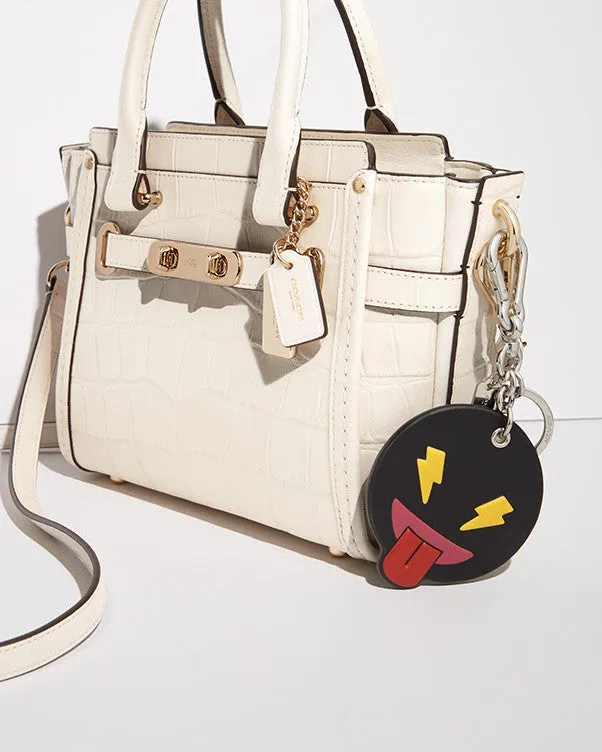 COACH SHADY EMOJI BAG CHARM