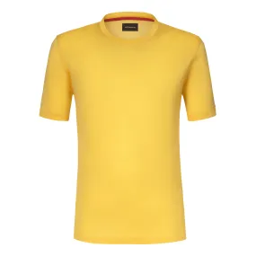 Cotton T-Shirt in Yellow