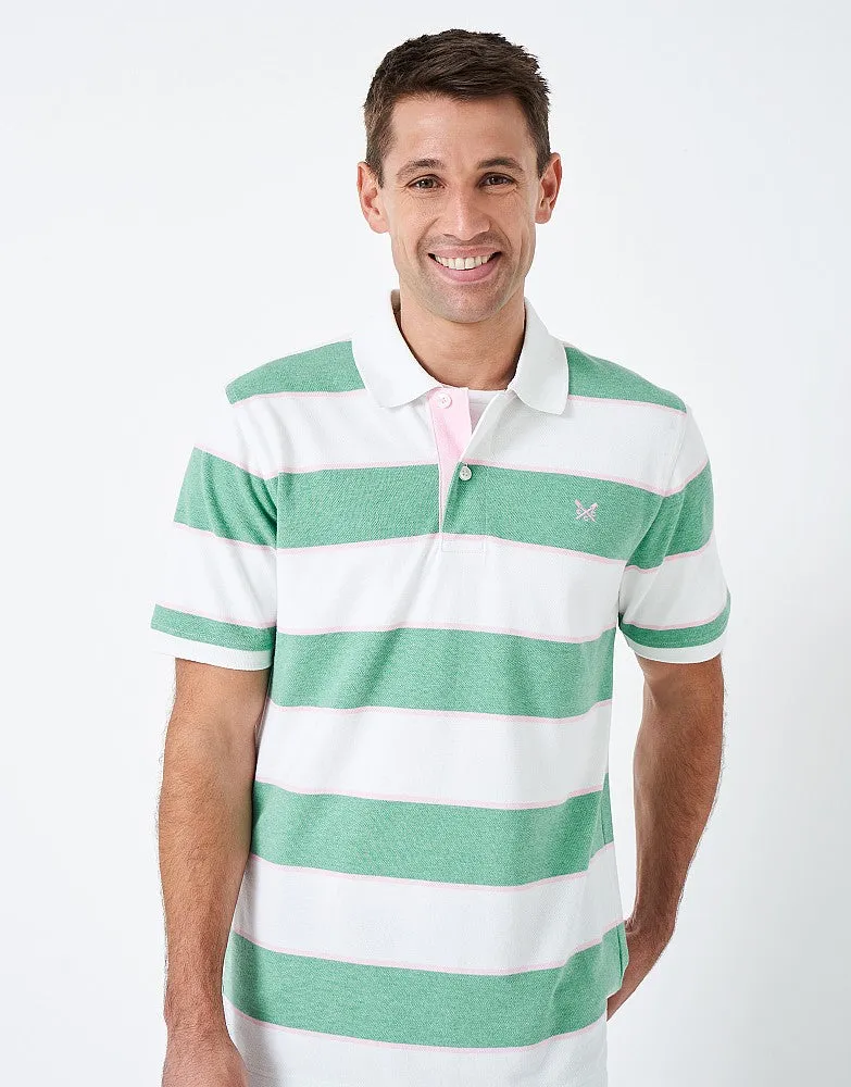 Crew Stripe Polo