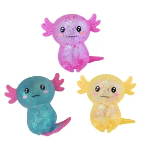 Curiosities Sparkle Axolotl Squish Toy