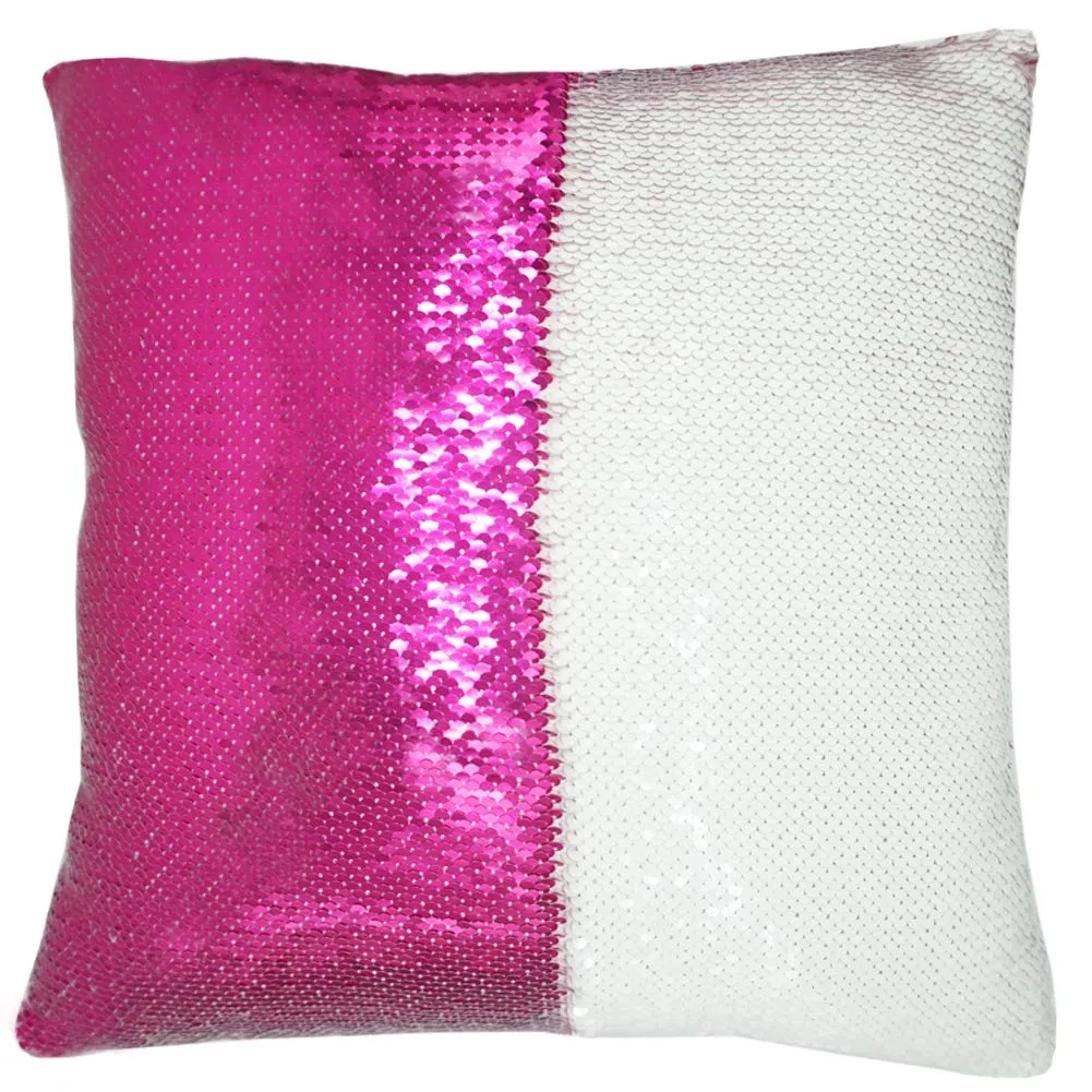 Custom Unicorn Face Flip Sequin Pillow Cover