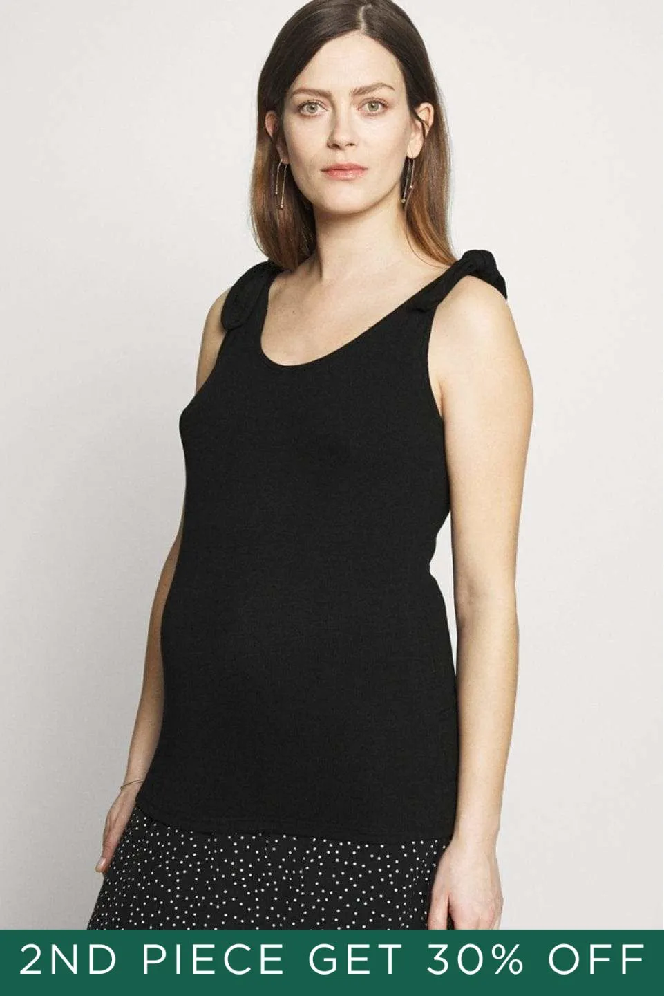 Dale Nursing Tank Nursing Top Black