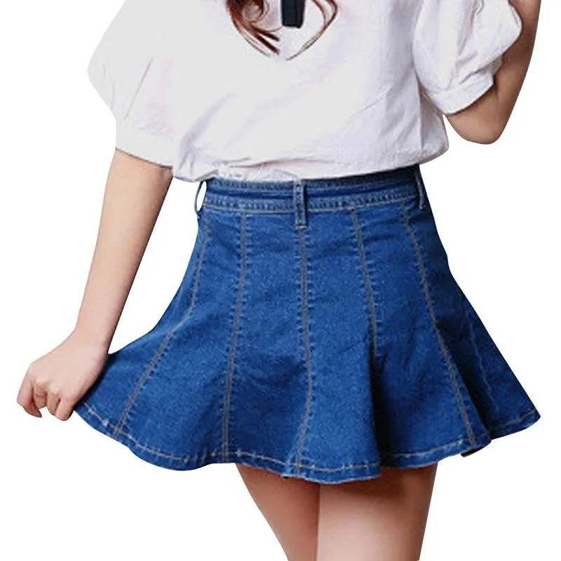 DELIAHA’S DENIM MINI SKIRT