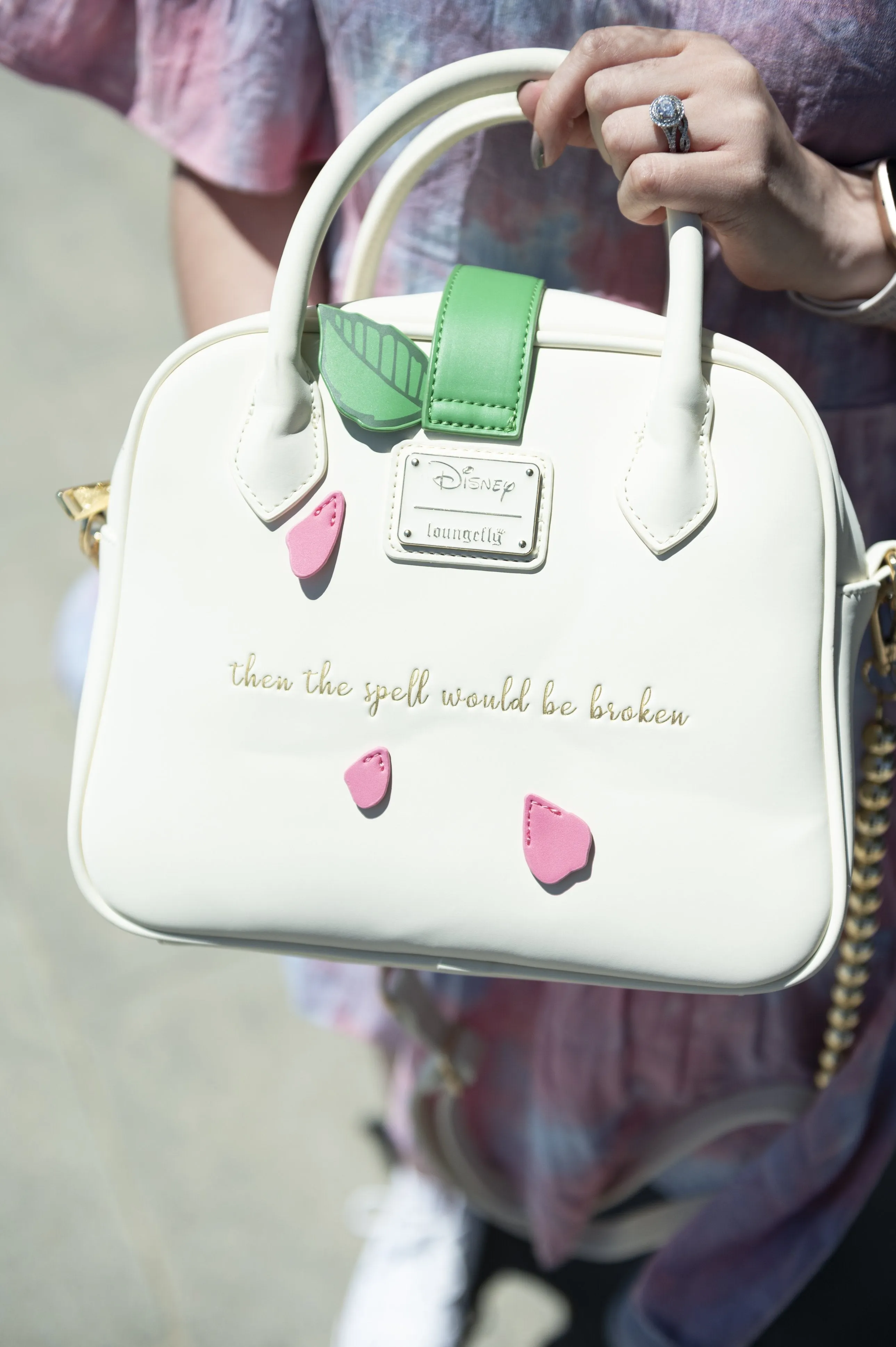 Disney Beauty and the Beast Rose Crossbody