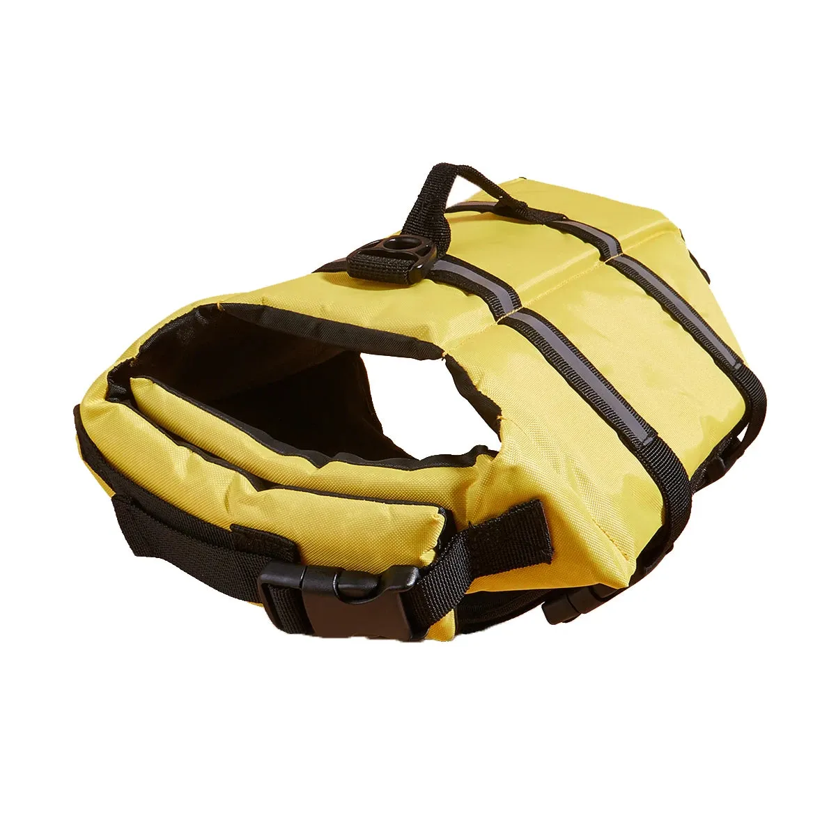 Dog Life Jacket Reflective Enhanced Buoyancy Life-saving Handle Adjustable Puppy Life Vest for Pets Swimming Summer Life Jacket