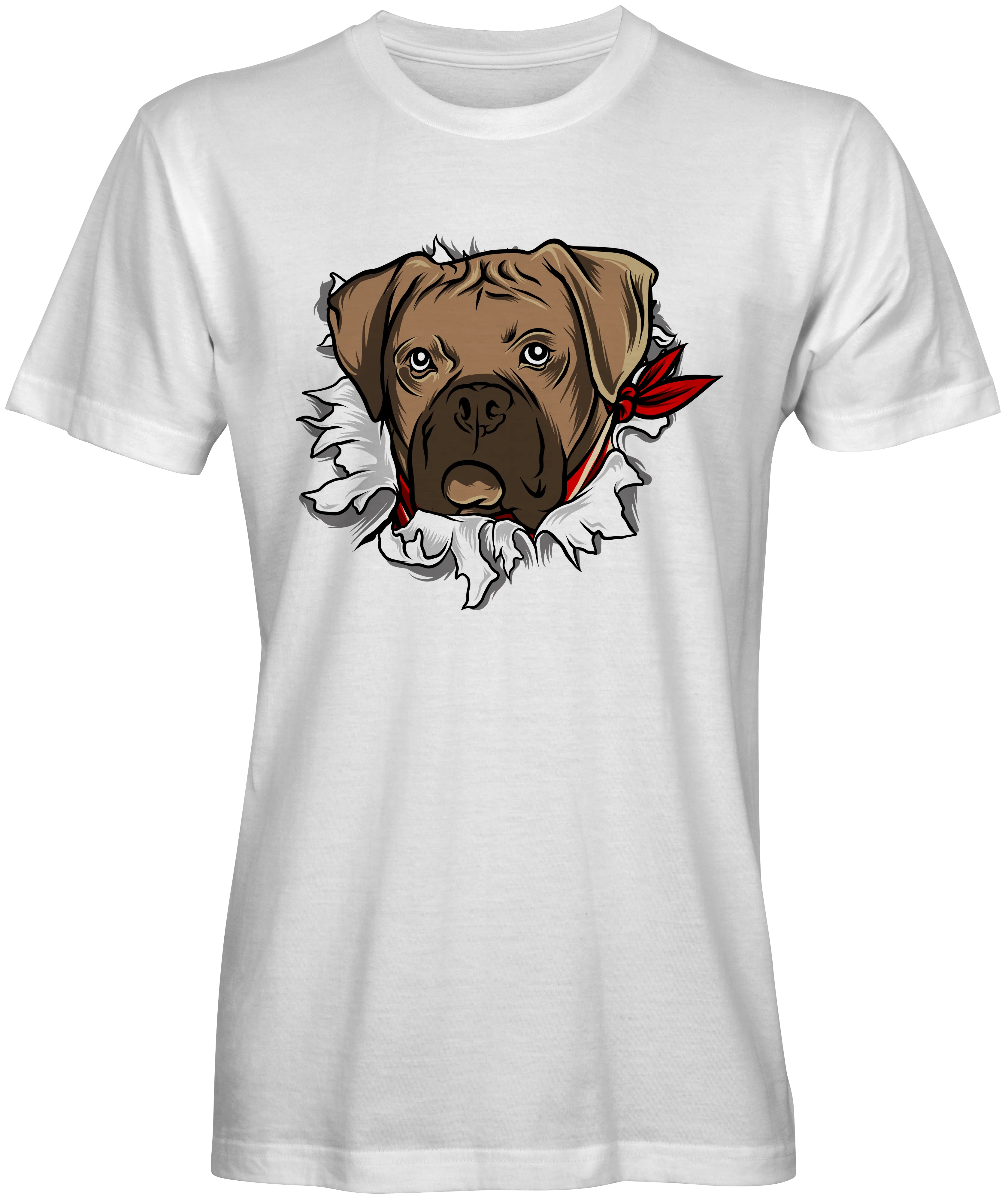 Dog with a Bandana T-Shirt