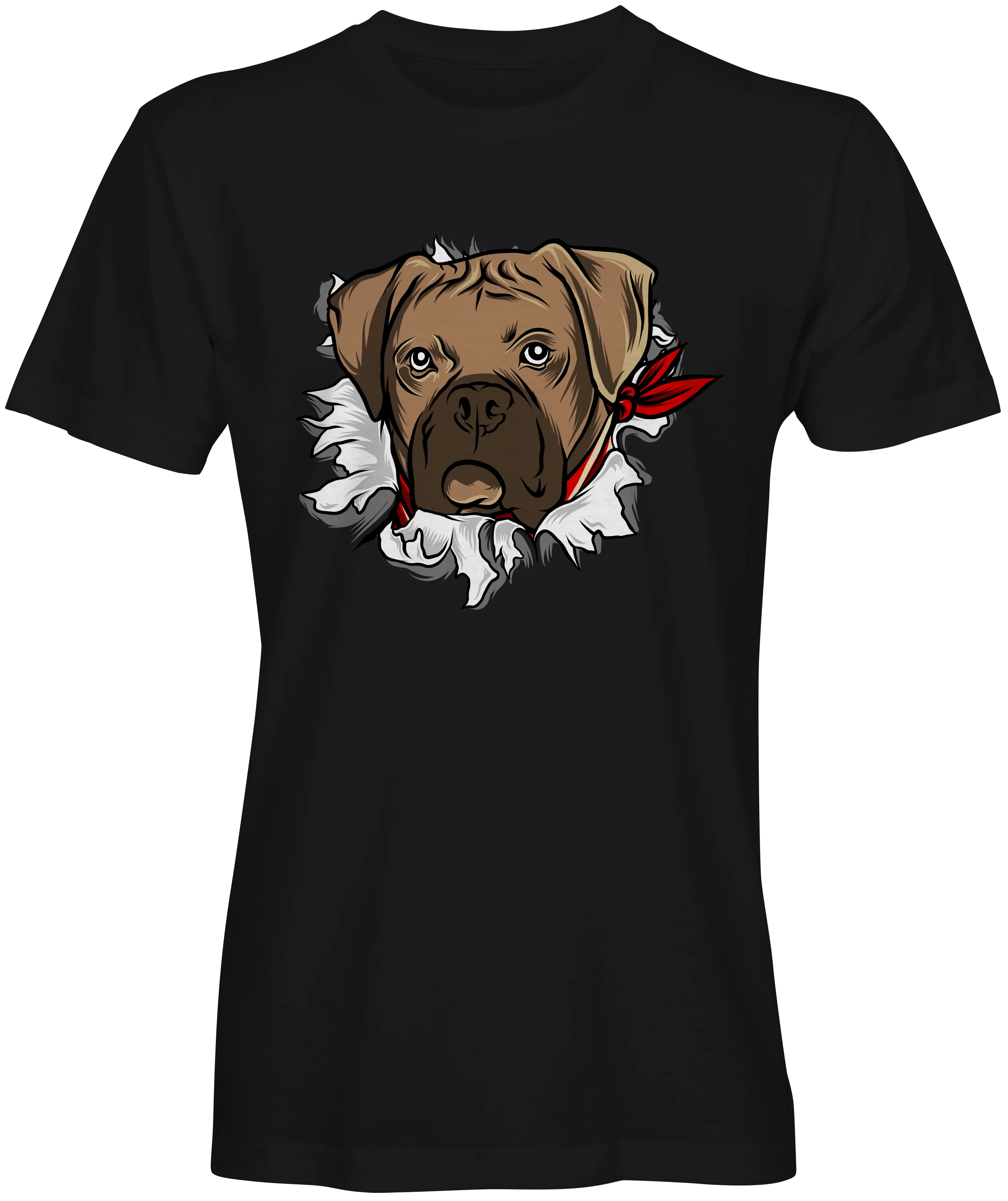 Dog with a Bandana T-Shirt