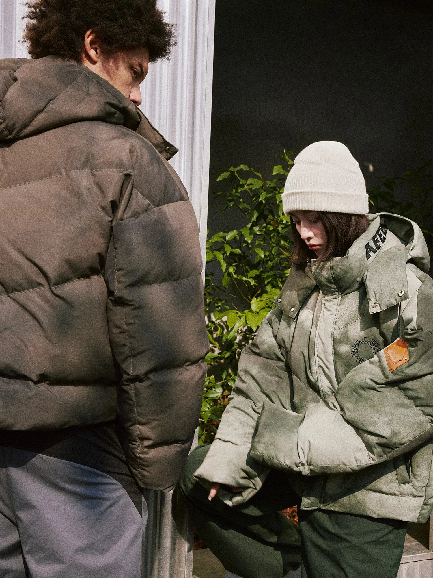 DONCARE(AFGK) “Wasterland puffer down jacket”