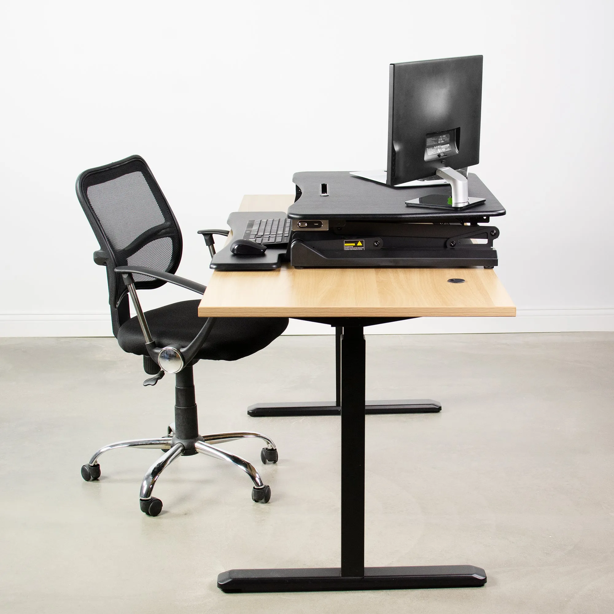 Electric Height Adjustable Standing Desk Converter (36")