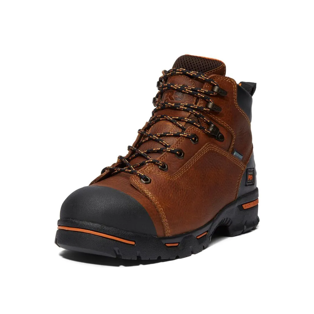 Endurance 6 Inch Steel-Toe Waterproof PR Work Boot Brown