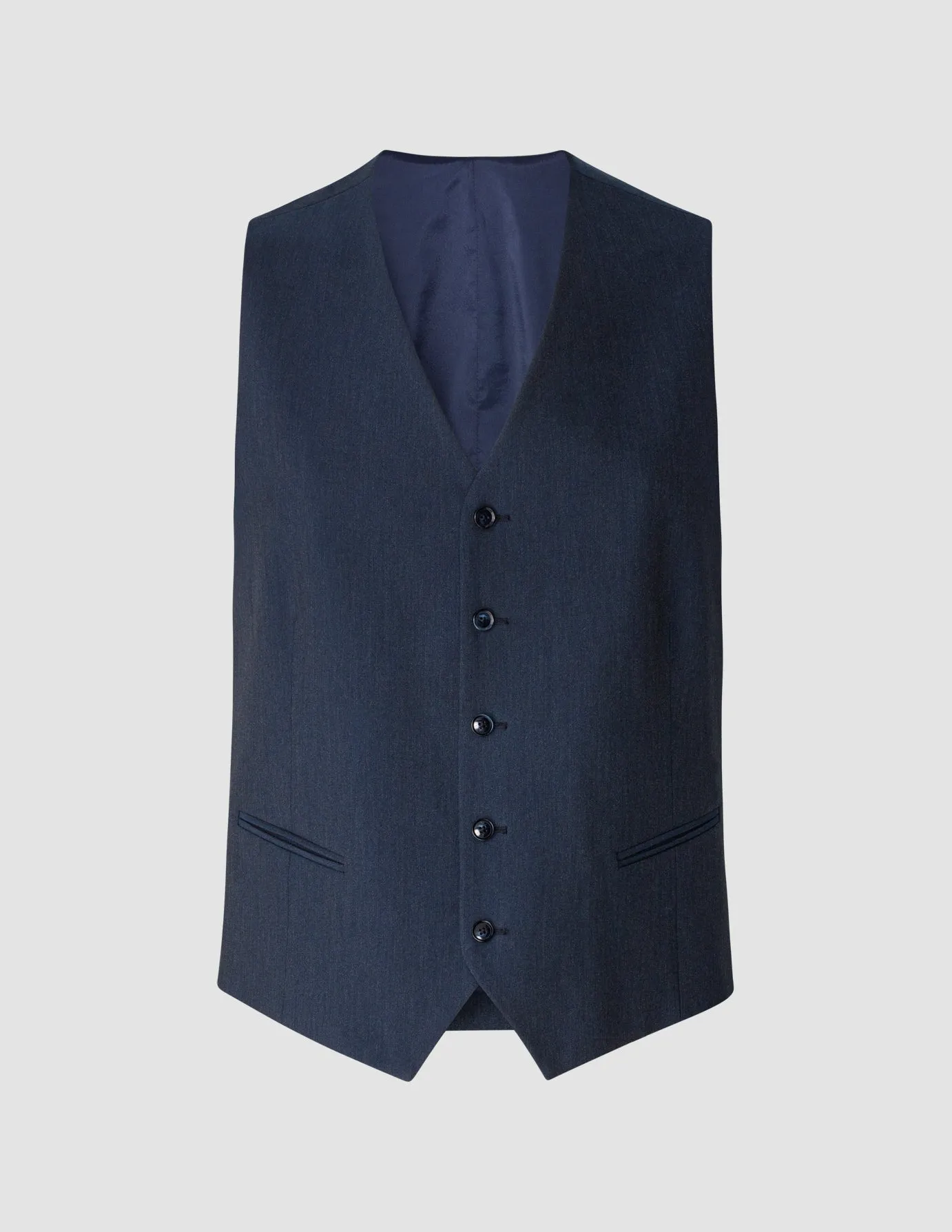 Essential Vest Navy Melange