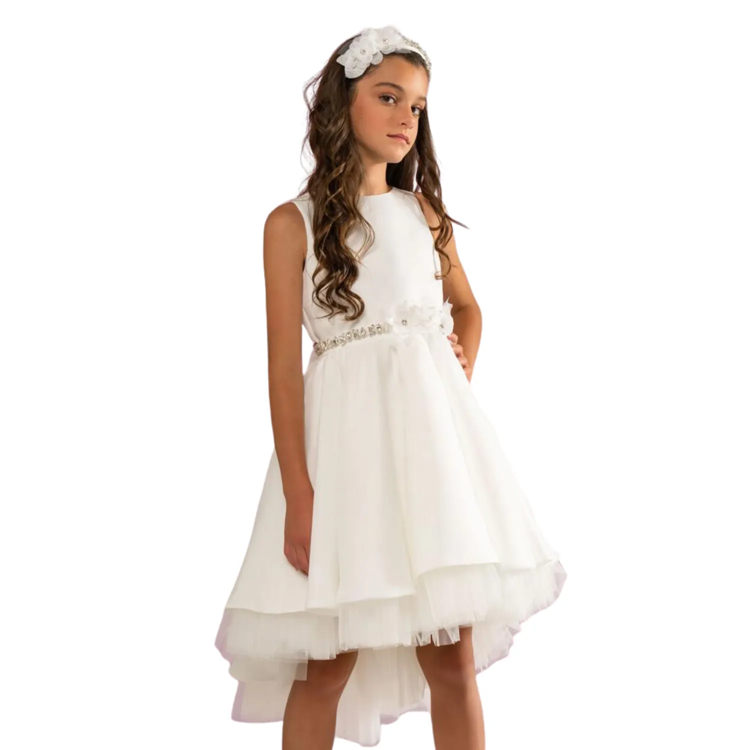 European Flair Girls A-Line Dress