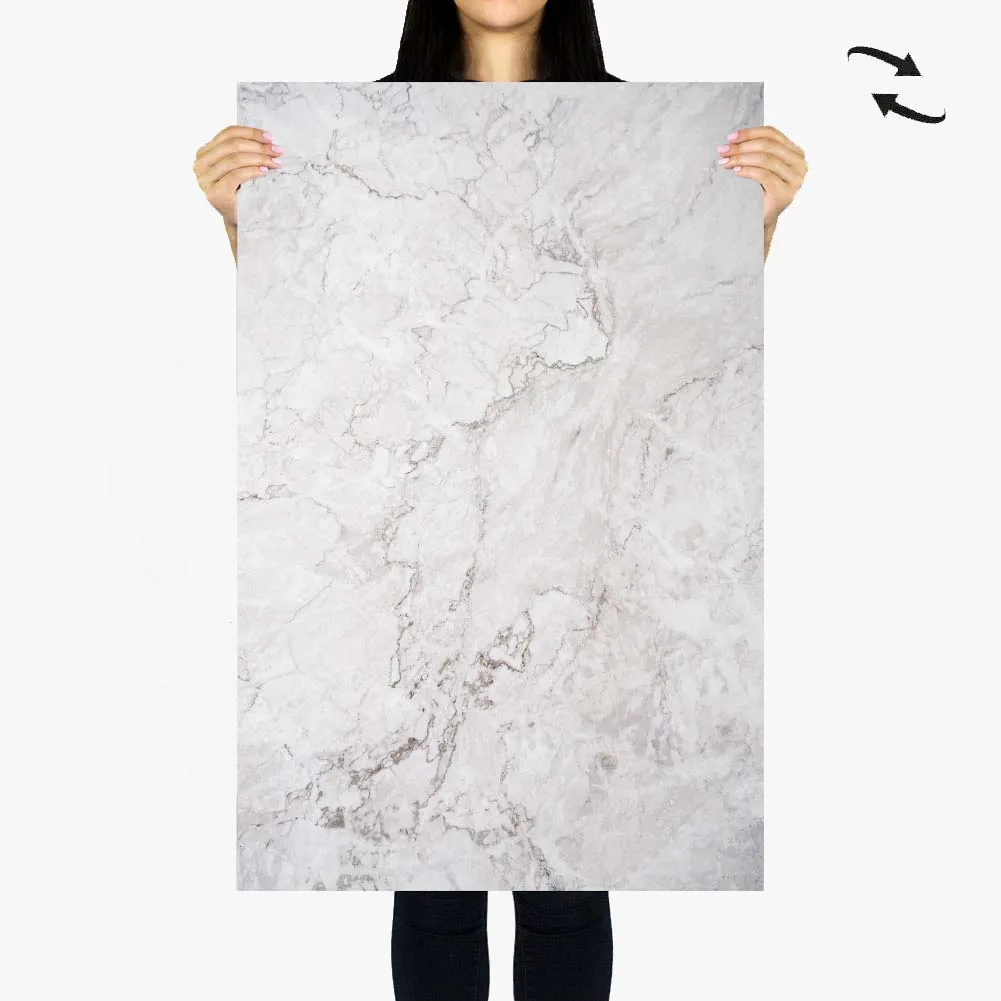 Flat Lay Instagram Backdrop - 'Leura' Pink Marble (56cm x 87cm)