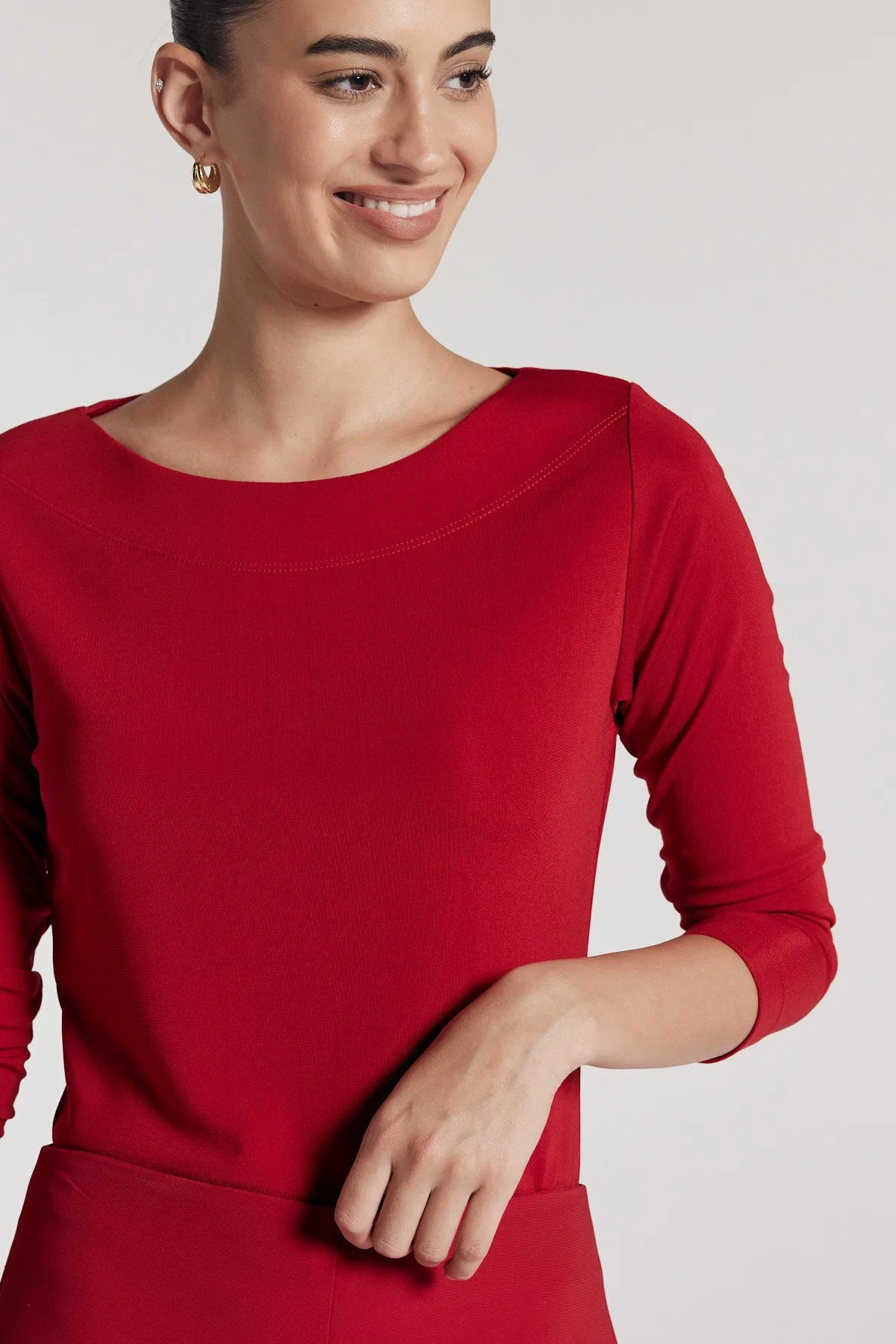 Fluid Milano Top - Red