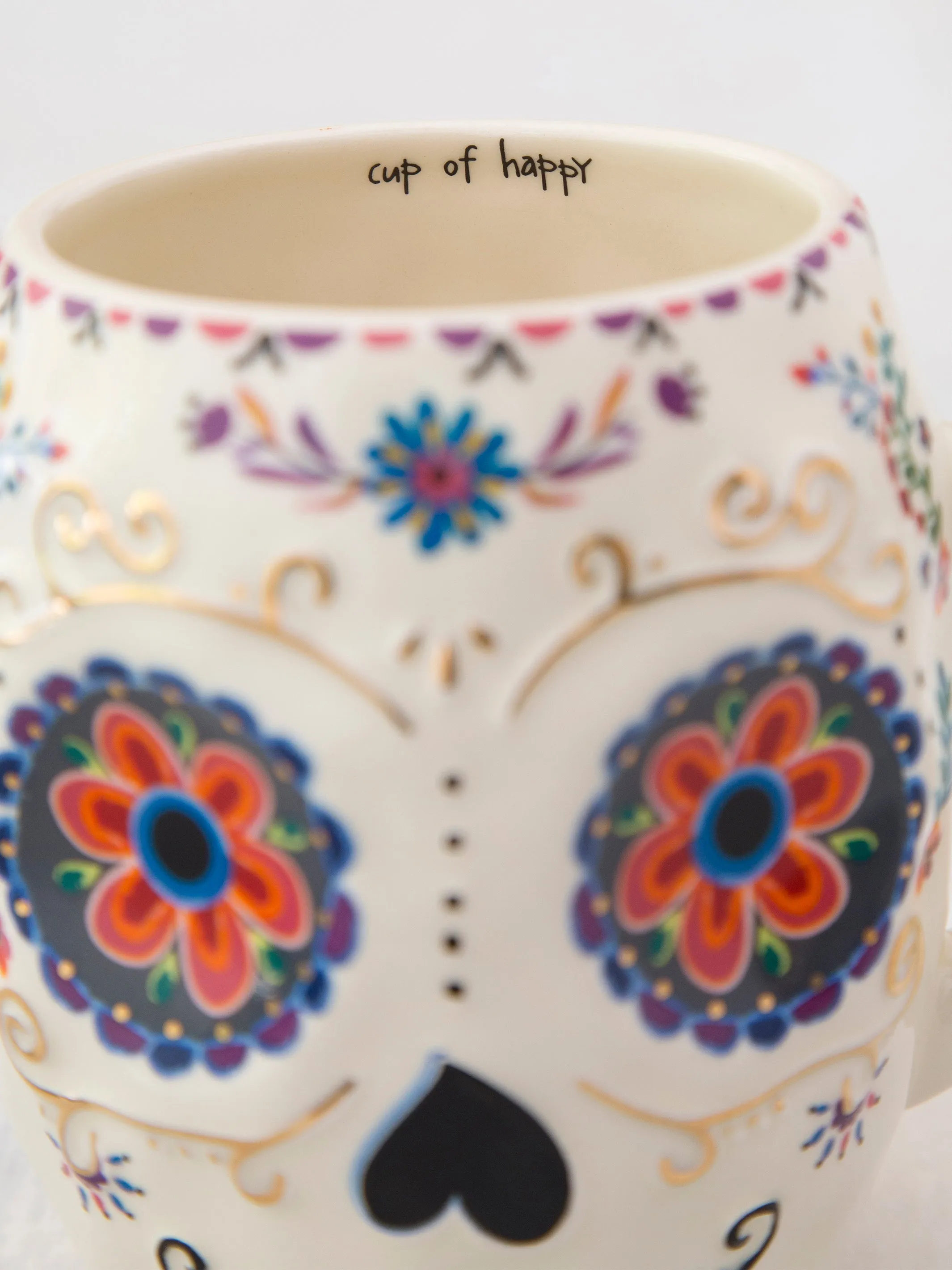 Folk Art Coffee Mug - Coco The Sugar Skull