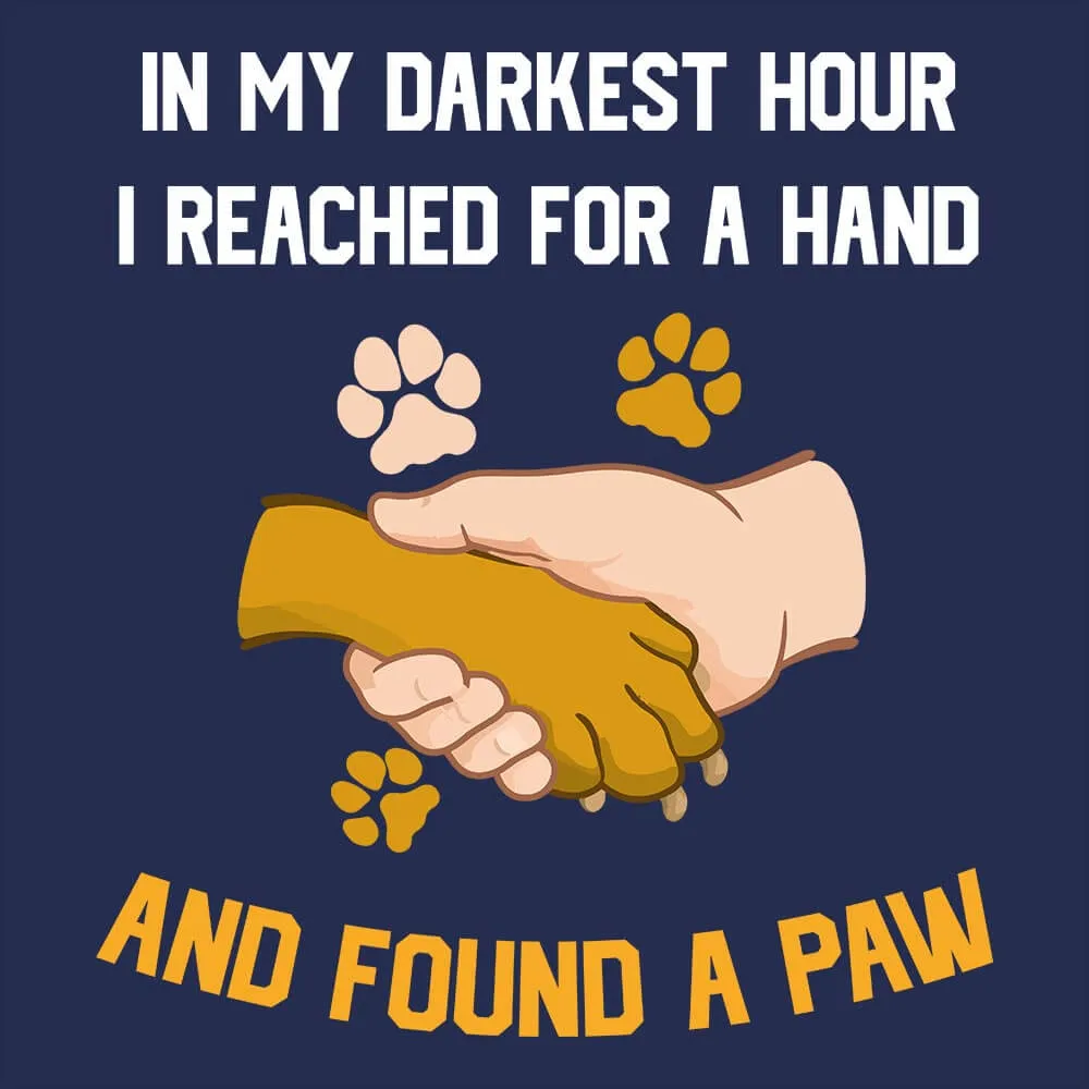 Found A Paw Half Sleeve T-Shirt