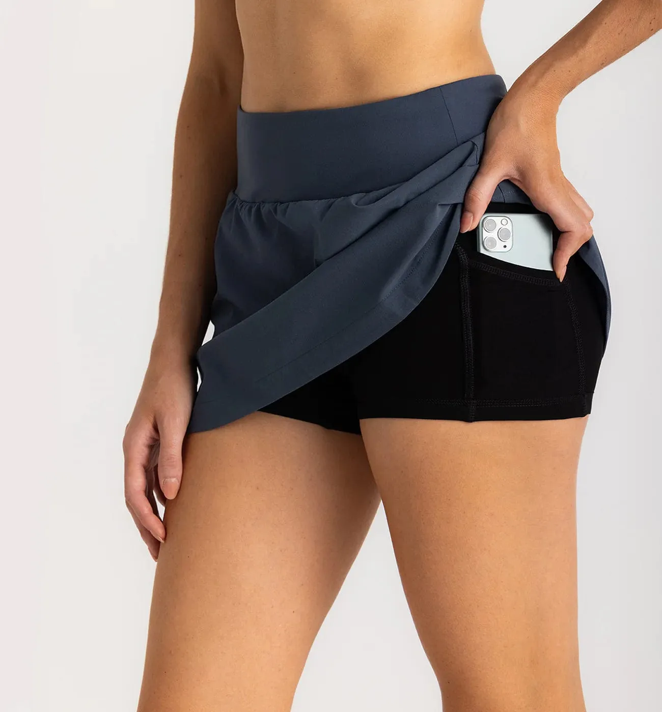 Free Fly Bamboo-Lined Active Breeze Skort 13" - Women's