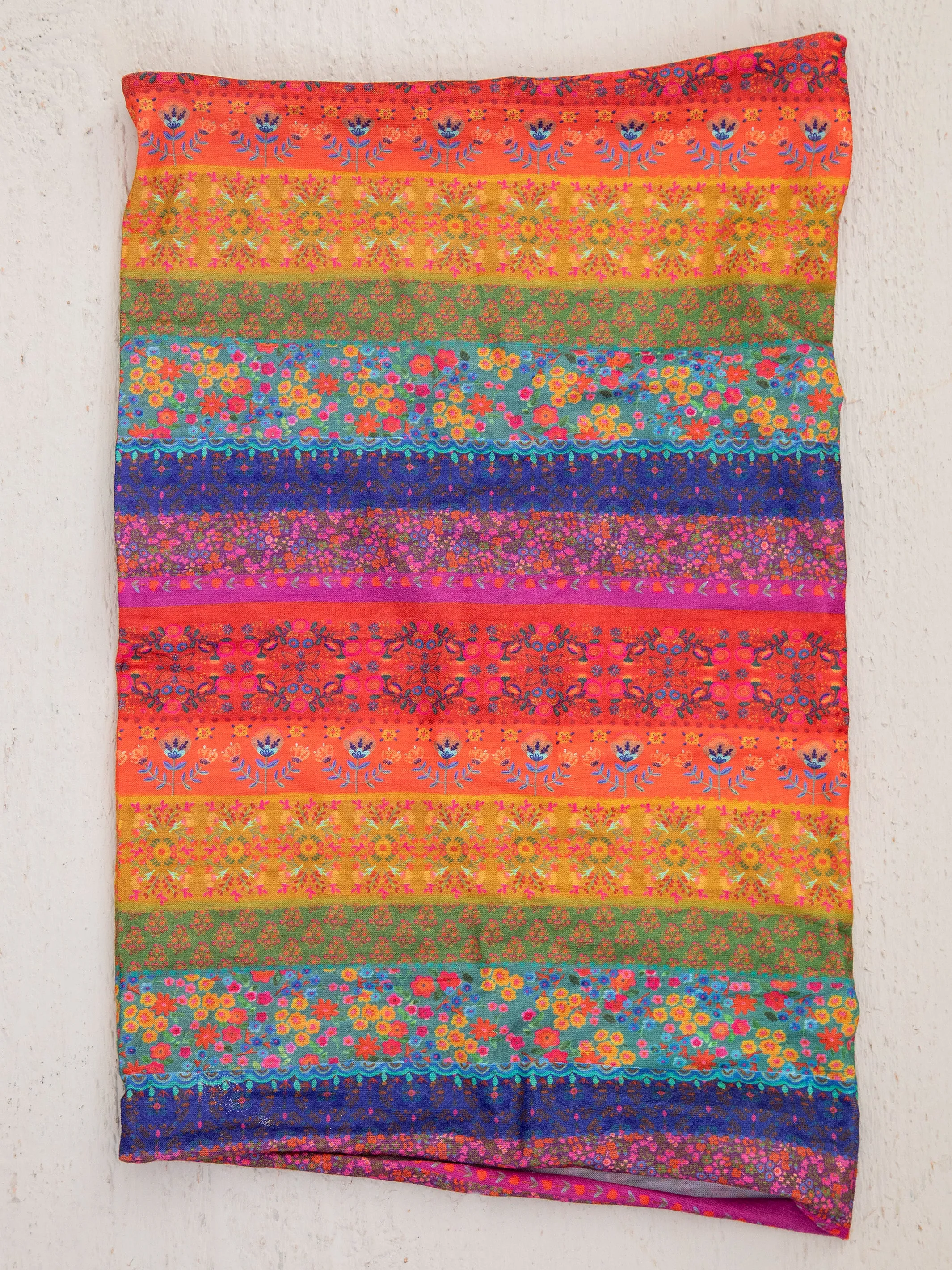 Full Boho Bandeau® Headband - Rainbow Borders