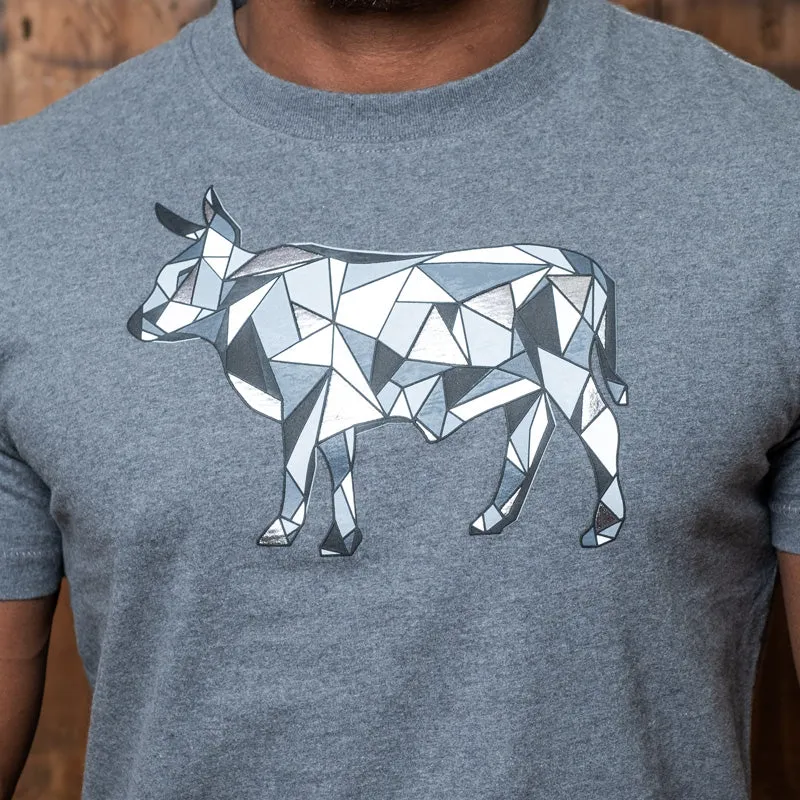 Funky Mosaic Nguni Crew Tee Jackal