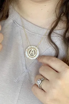 Glam Initial Necklace