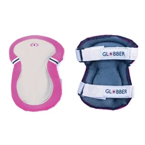 GLOBBER KIDS SCOOTER PROTECTIVE GEAR (ELBOWS, KNEES & WRISTS) XS - PINK