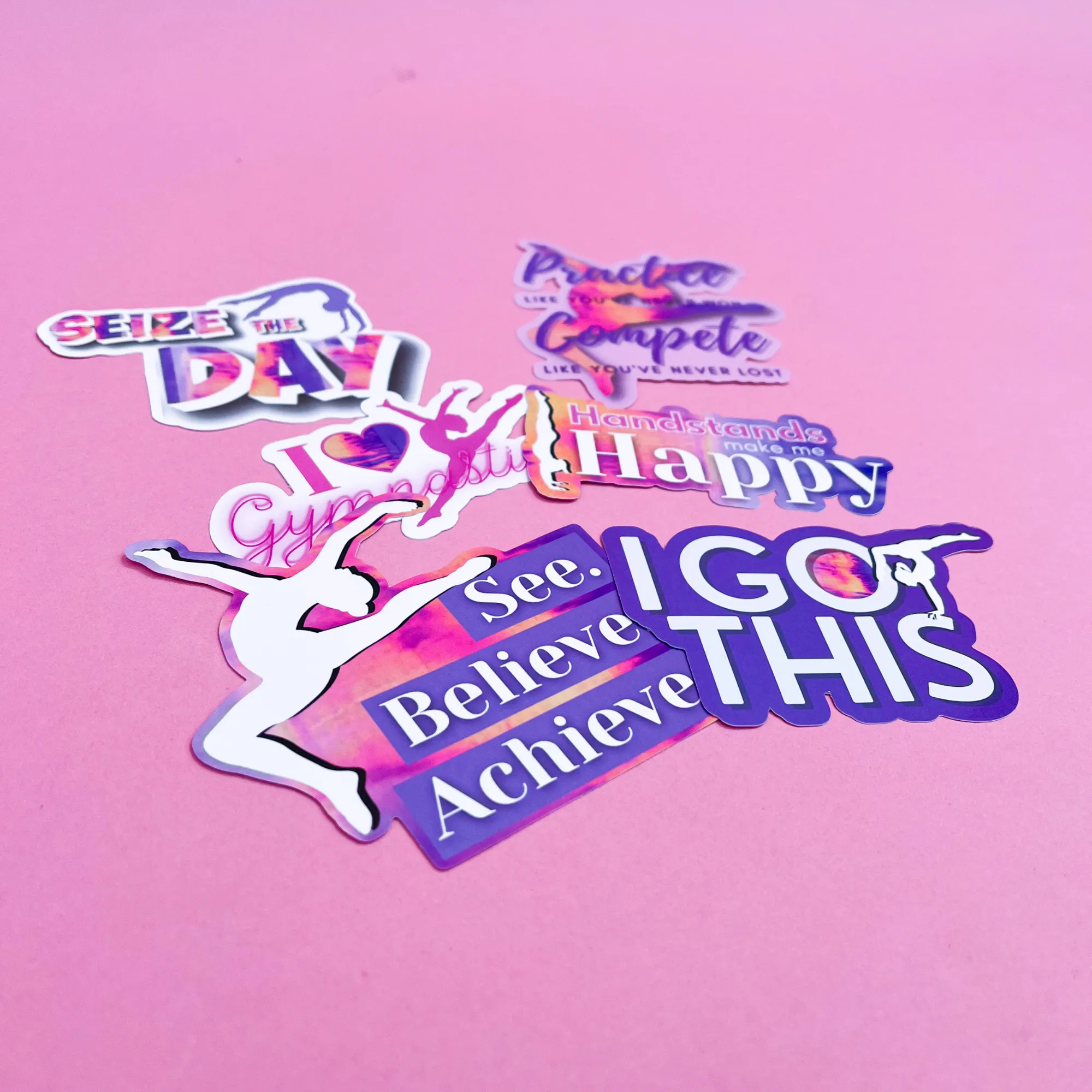 Good Luck Motivational Sticker Bundle