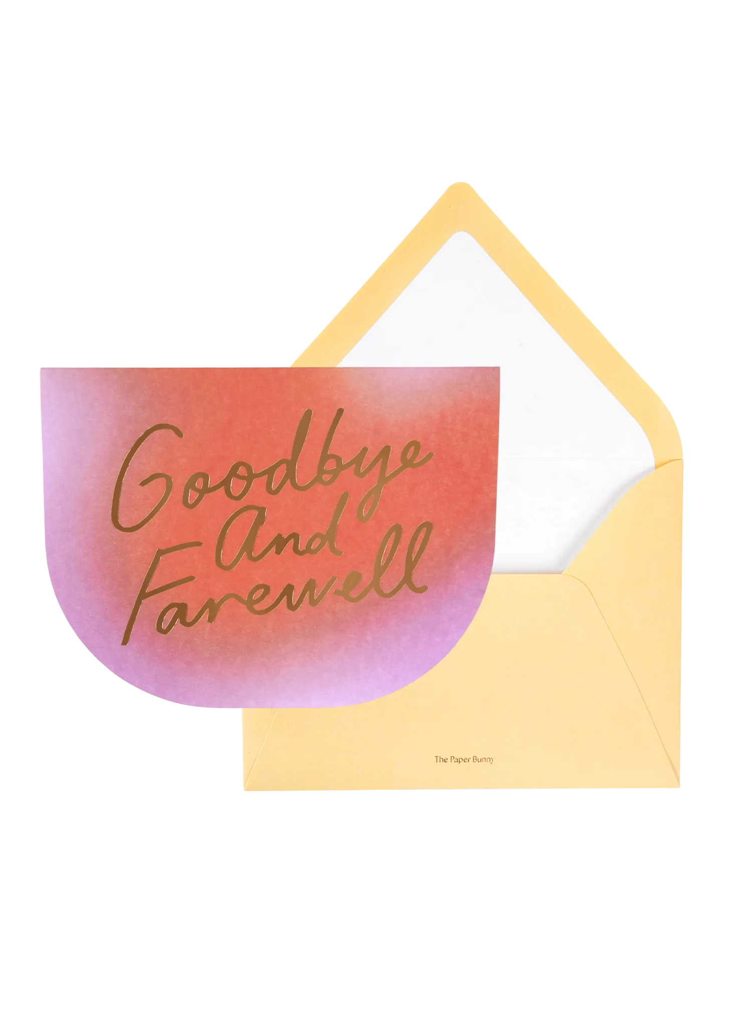 Goodbye & Farewell Greeting Card