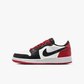 (GS) Air Jordan 1 Retro Low OG 'Black Toe' (2023) CZ0858-106